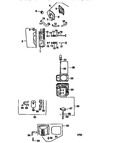 Cylinder head, valve, and breather