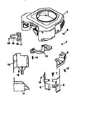 Blower housing and baffles
