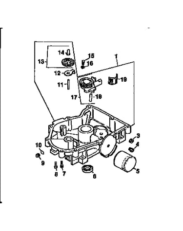 Oil pan/lubrication