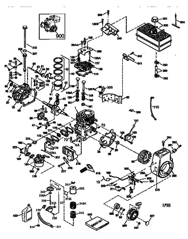 Engine hm80-155490s