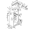 Kenmore 25338624890 cabinet parts diagram