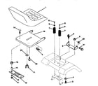 Craftsman 917270510 seat assembly diagram