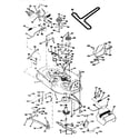 Craftsman 917259573 mower deck diagram
