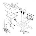 Craftsman 917259573 seat assembly diagram