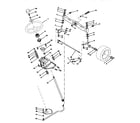 Craftsman 917258903 steering assembly diagram