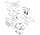 Craftsman 917258903 seat assembly diagram
