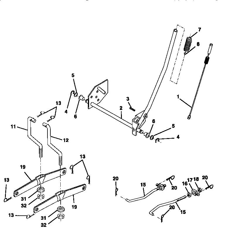 Mower lift