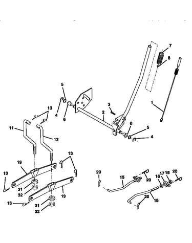 Mower lift