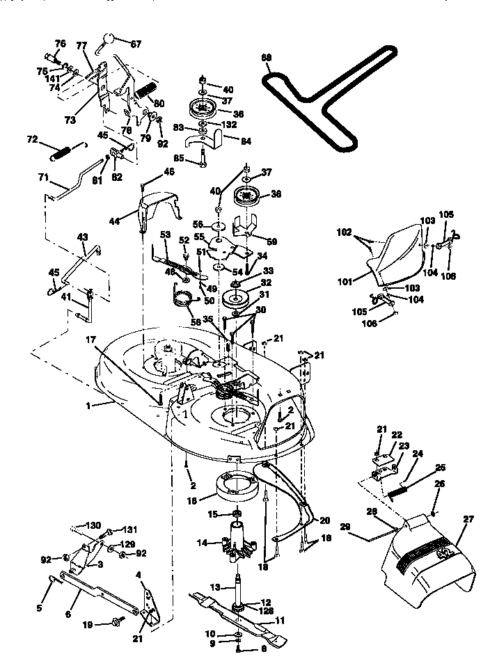Mower deck
