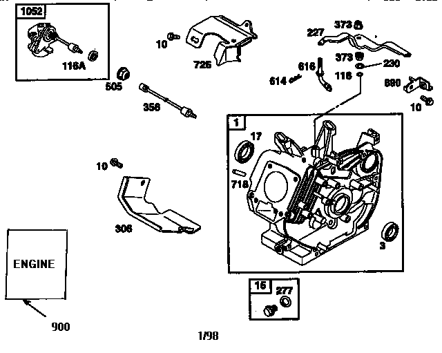 Engine-b&s no. 138432-0035-a1