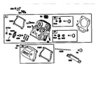 Briggs & Stratton 138432-0035-A1 cylinder head diagram
