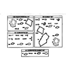 Gasket set/valve overhaul kit/carburetor kit