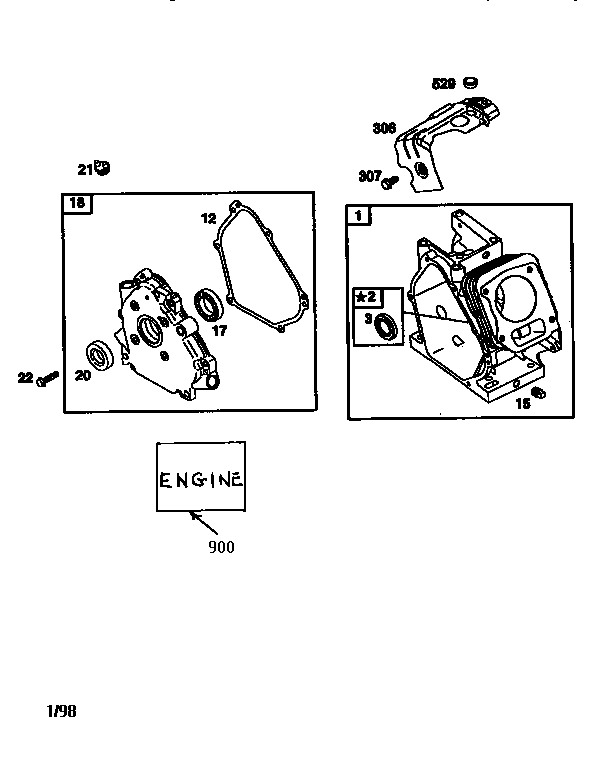 ENGINE BREAKDOWN MODEL PK16482