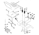 Craftsman 917258516 seat assembly diagram