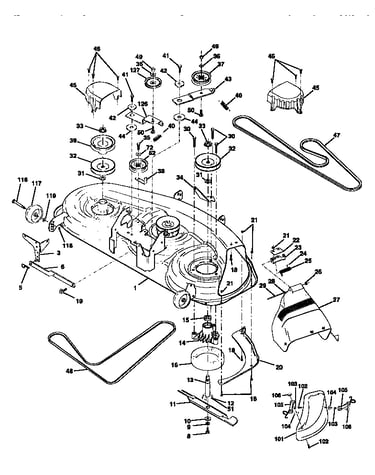 Mower deck