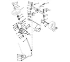 Craftsman 917258904 steering assembly diagram