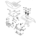 Craftsman 917258904 seat assembly diagram