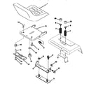 Craftsman 917258962 seat assembly diagram
