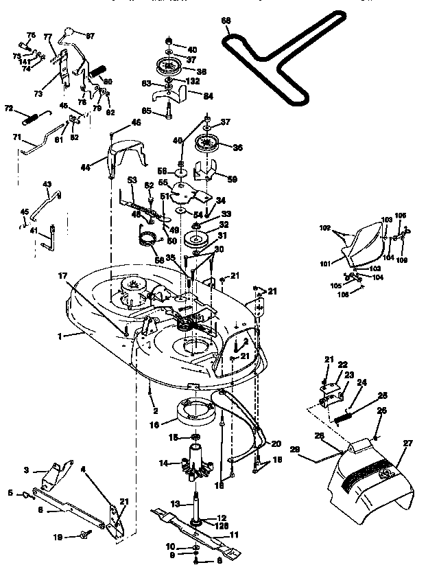 Mower deck