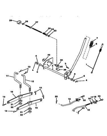Mower lift