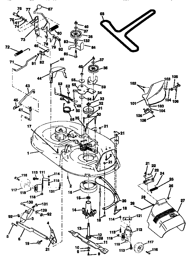 MOWER DECK