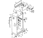Kenmore 2539363012 cabinet parts diagram
