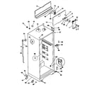 Kenmore 25338670890 cabinet parts diagram