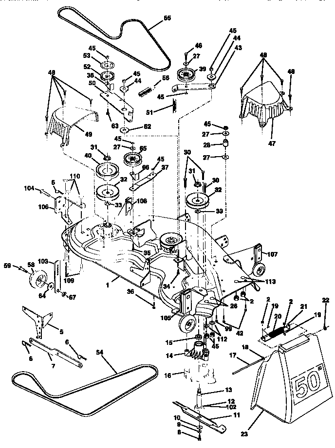 MOWER DECK