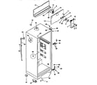 Kenmore 25338302890 cabinet parts diagram