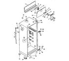 Kenmore 25338304890 cabinet parts diagram