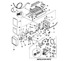 Kenmore 25337870890 icemaker diagram