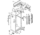 Kenmore 25337840890 cabinet parts diagram