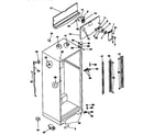 Kenmore 25337847890 cabinet parts diagram