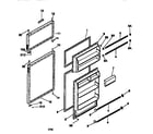 Kenmore 25336808890 doors diagram