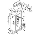 Kenmore 25336611890 cabinet parts diagram