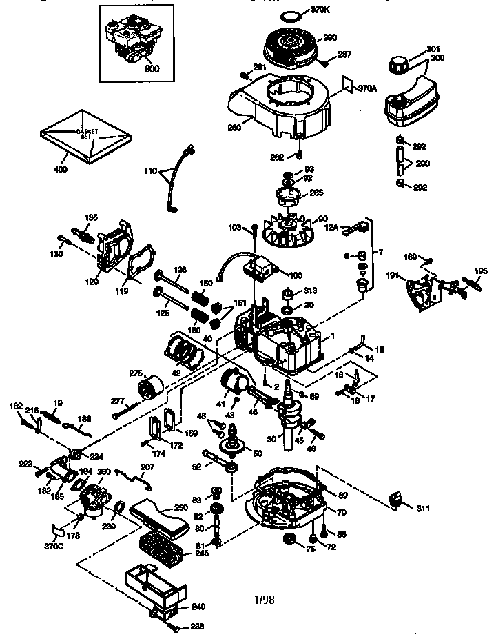 4-cycle engine