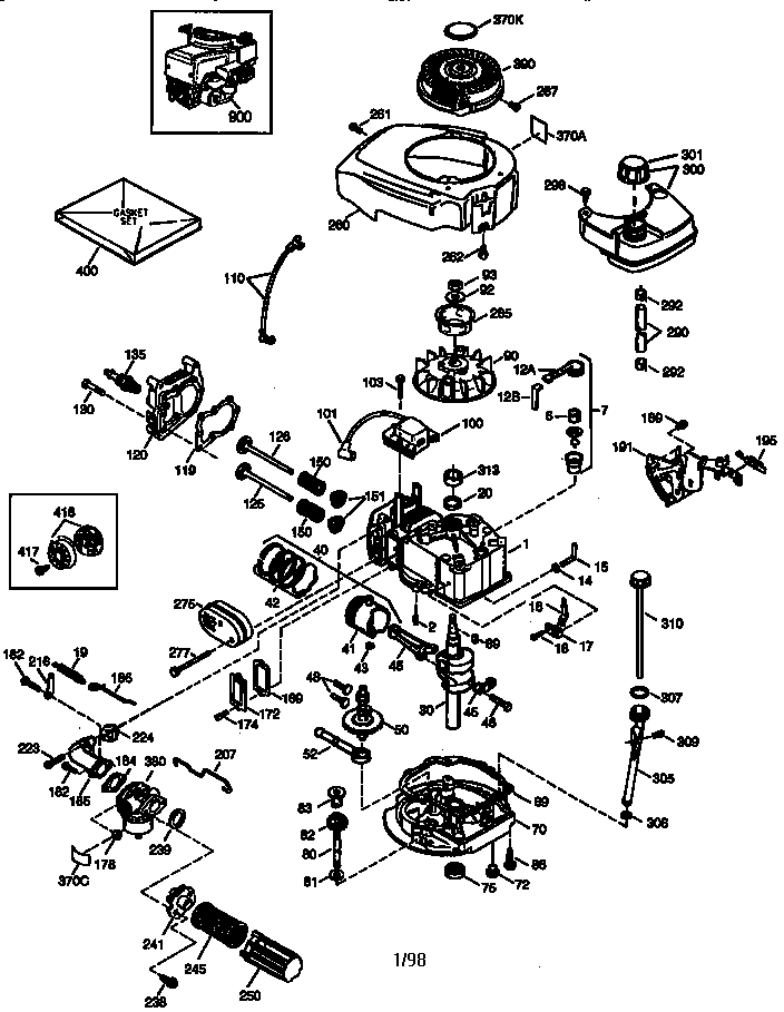 4-cycle engine
