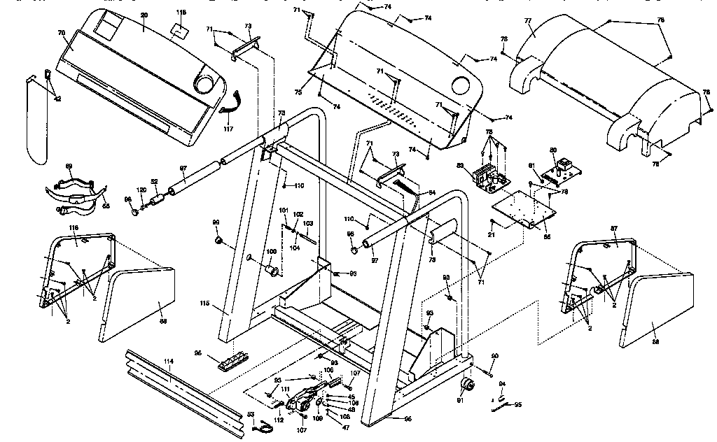 Console assembly