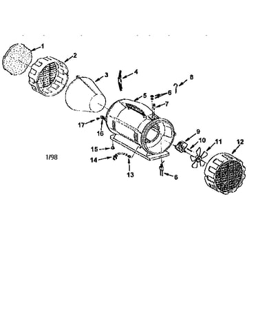 Portable air filtration system