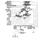 Thermador RDDS30VQ gas burner box assembly diagram