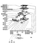 Gas burner box assembly