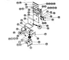 Thermador RDDS30VQ downdraft and vtn30rq blower diagram