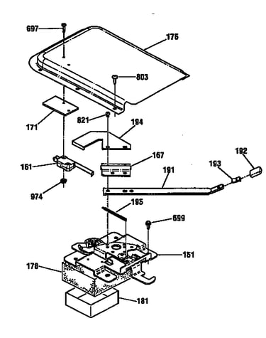 Door lock section