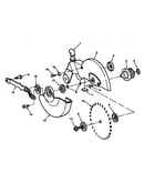 Blade and guard assembly