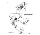ICP PAB075N2HB blower housing and control box diagram