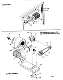 Blower housing and control box