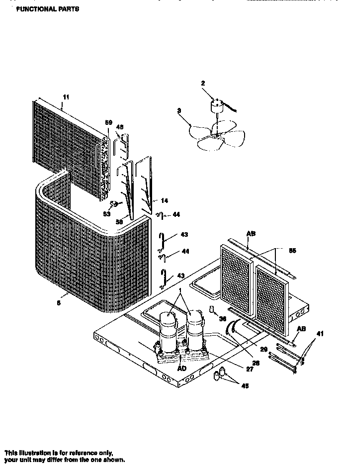 Functional replacement parts