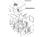 ICP PAMD75HB non- functional replacement parts diagram