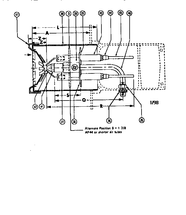 Air tube combination