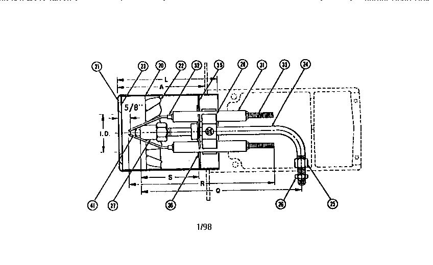 Air tube combination